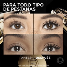 Mascara De Pestañas L'oréal Voluminizadora Panorama Black Lavable