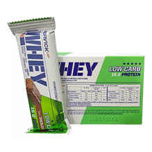 Whey Low Carb Protein Bar Mervick 12 Unidades Snack Proteico