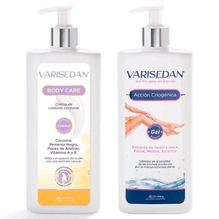 Varisedan Kit Gel Frío 400g + Crema Body Care Crema 400g