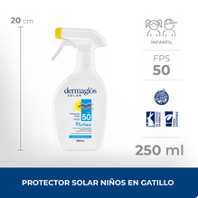 Dermaglos Protector Solar Niños Fps 50 Spray Gatillo 250ml