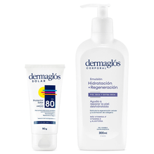 Kit Tatuajes Dermaglós Protección Solar + Regeneración