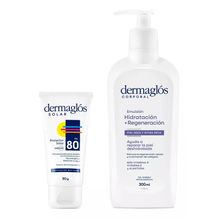 Kit Tatuajes Dermaglós Protección Solar + Regeneración