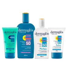 Dermaglós Kit Protector Solar Familiar Completo