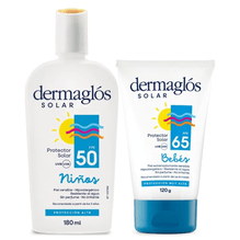 Dermaglós Kit Protección Solar Bebés Y Niños Protección Alta