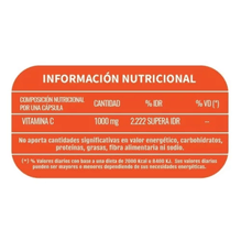 Nutri100 Vitamina C 1000mg 30 Cápsulas Vegetales
