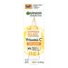 Garnier Express Aclara Crema De Ojos Anti-ojeras Vitamina C 15ml