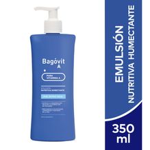 Emulsión Nutritiva Humectante Bagóvit A para Piel Extra Seca por 350 gramos