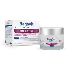 Crema Facial Antiarrugas Reafirmante Bagóvit Pro Lifting de Noche para Piel Seca x 55 g