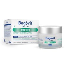Crema Facial Hidratante Revitalizante Bagóvit Pro Bio de Noche x 55 g