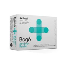 Bagó+ Activamente suplemento dietario por 15 comprimidos