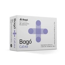 Bagó+ Calma suplemento dietario 30 comprimidos recubiertos