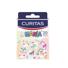 Apósitos adhesivos Curitas Manía para todo tipo de piel x 20 unidades