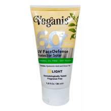 Veganis Protector Solar Facial Fps60 Tono Claro 36ml