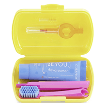 Set Dental De Viaje Curaprox Color Amarillo