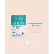 Profit Flex Colágeno Hidrolizado Vitamina C Y D 20 Sobres