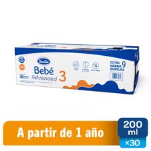Sancor Bebe 3 Advanced Leche De Formula 200ml Pack X30 Brick