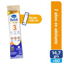 Sancor Bebé 3+ Advanced - Bolsa X 60 Sticks