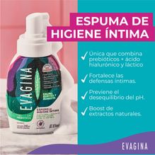 Evagina Espuma De Higiene Intima Con Probióticos 240ml