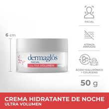 Dermaglos Facial Ultra Volumen Crema Hidratante De Noche 50g