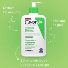 Combo Cerave Limpiador Hidratante + Locion Rostro Spf30