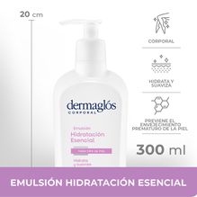 Dermaglos Hidratante Corporal Emulsion Piel Sensible 300ml