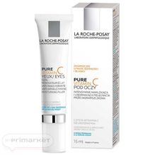 Tratamiento  Antiedad Redermic Hyalu C ojos con ácido hialurónico y vitamina C de La Roche-Posay