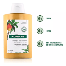 Klorane Shampoo Manteca De Mango Cabello Seco 200ml