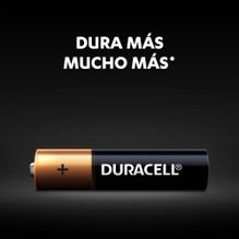 Pilas Alcalinas Duracell AAA Blister de 4 Unidades