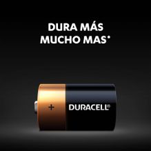 Pilas Alcalinas Duracell tipo D Blister de 2 unidades