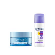 Rutina Dermaglós Hidratación Y Protección Solar Facial