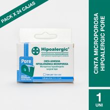 Hipoalergic Pore Cinta Adhesiva 1,25 cm x 9 m (Pack x 24 Unidades)