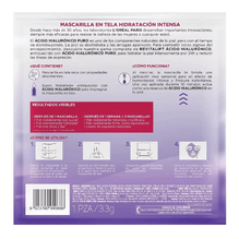 Loreal Paris Revitalift Mascarilla Acido Hialurónico 1 Unidad