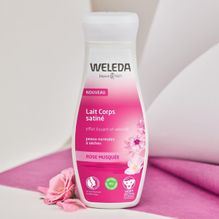 WELEDA leche corporal suavizante de rosa mosqueta x 200 m
