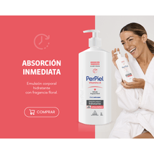 Perpiel Emulsion Absorción Inmediata Fragancia Floral 200ml