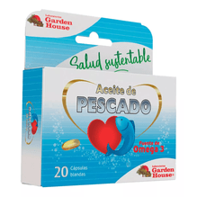 Aceite De Pescado Garden House Omega 3 20 Cápsulas Blandas