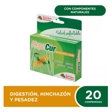 Hepacur Garden House Suplemento Digestivo 20 Comprimidos