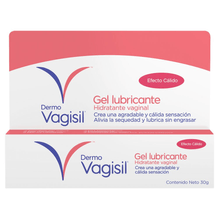 Dermo Vagisil Gel Lubricante Vaginal Efecto Cálido 30g