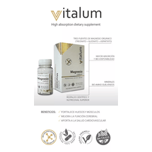 Vitalum Magnesio Complex 60 Capsulas