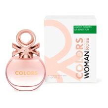 Perfume Mujer Benetton Colors Woman Rose EDT 50ml