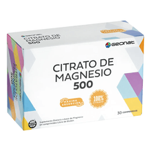 Citrato De Magnesio 500 Geonat 30 Comprimidos
