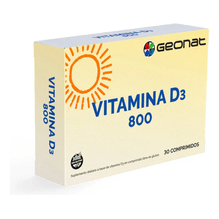 Vitamina D3 Geonat 30 Comprimidos