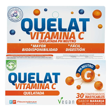 Quelat Vitamina C Quelatada 30 Comprimidos Masticables