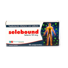 Selebound Selenio Orgánico Antioxidante 30 Comprimidos