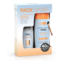 Set Solar Isdin Fusion Water 50ml + Fusion Gel Sport 100ml