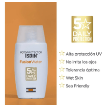 Set Solar Isdin Fusion Water 50ml + Fusion Gel Sport 100ml