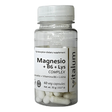 Magnesio + B6 + Lys Vitalum Complex 60 Cápsulas
