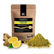 Te Verde Matcha Jengibre Limón Organikal Hgl Polvo 50g