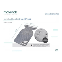 Almohadilla Maverick Eléctrica Térmica Cervical Manta Hp302