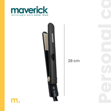 Planchita Para El Pelo Maverick 30w Bp35 Color Negro