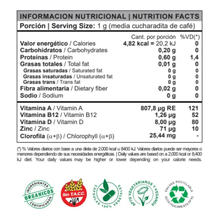 Chlorella Pura Organikal En Polvo Hg 50g